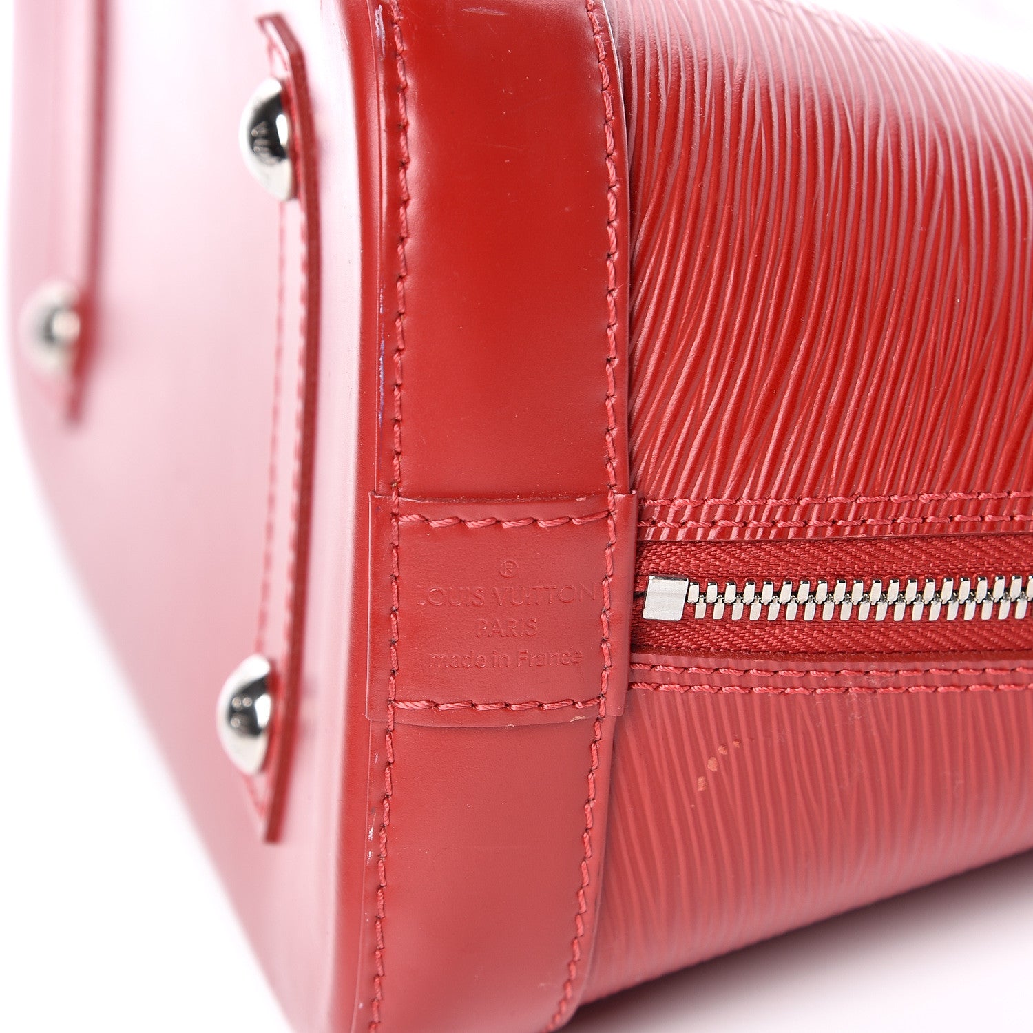 Louis Vuitton Epi Alma PM Rubis 6 of 15