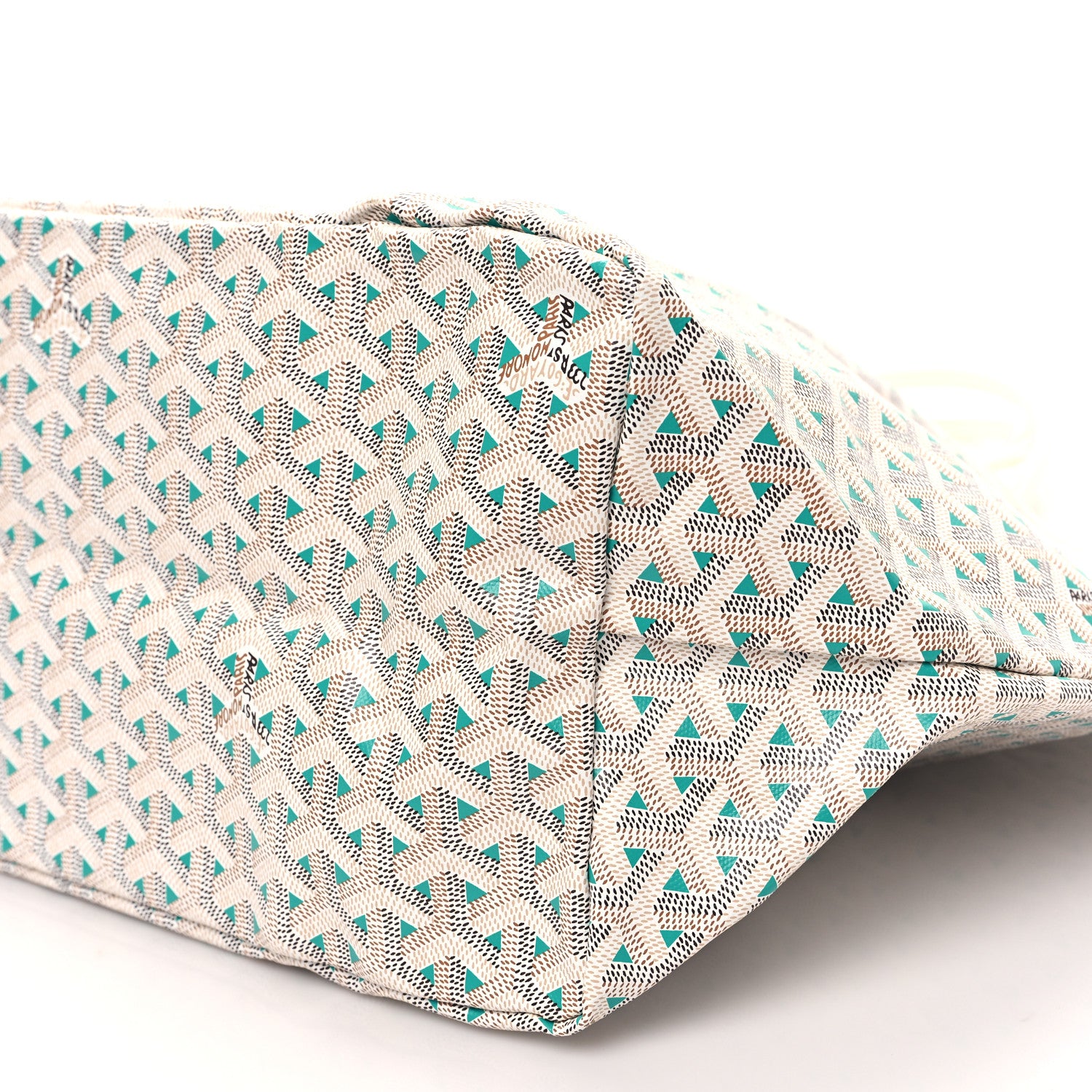Goyard Goyardine Saint Louis Claire Voie GM White Opaline 9 of 9