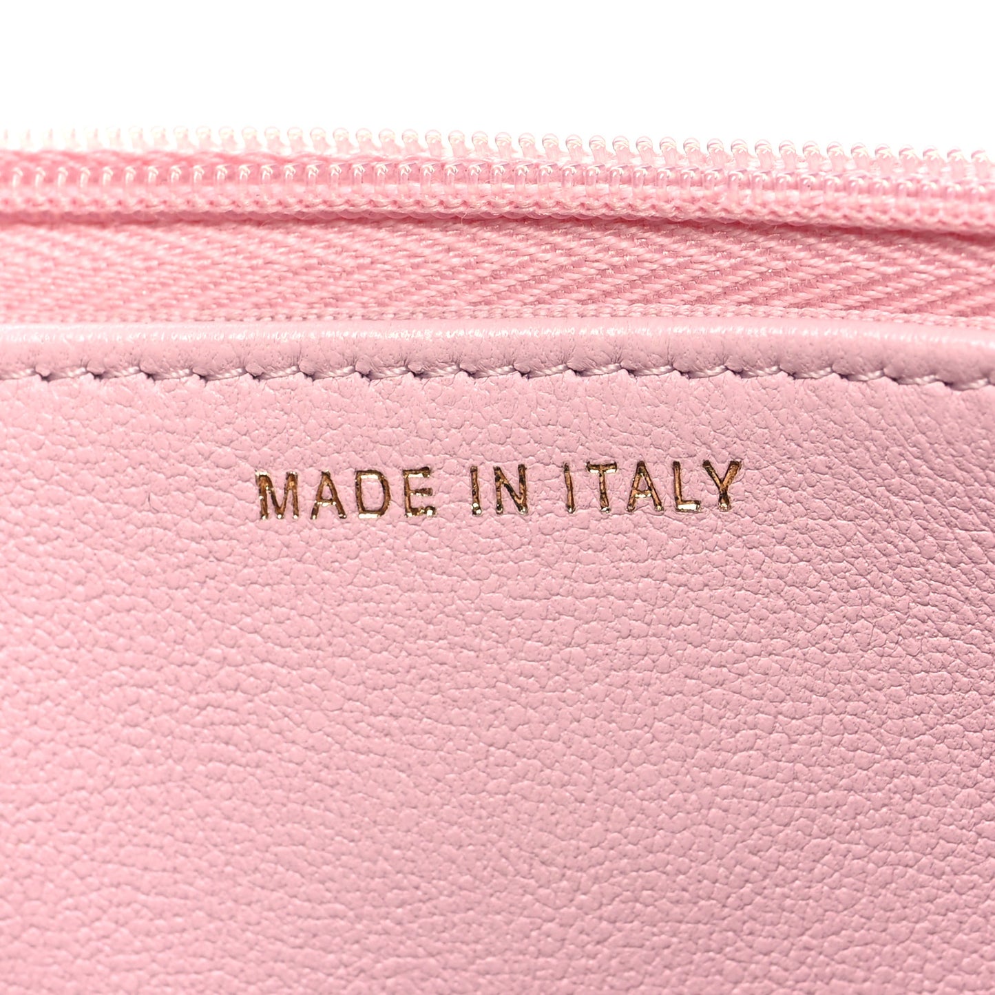 Lambskin Quilted Pearl Top Handle Wallet On Chain WOC Light Pink