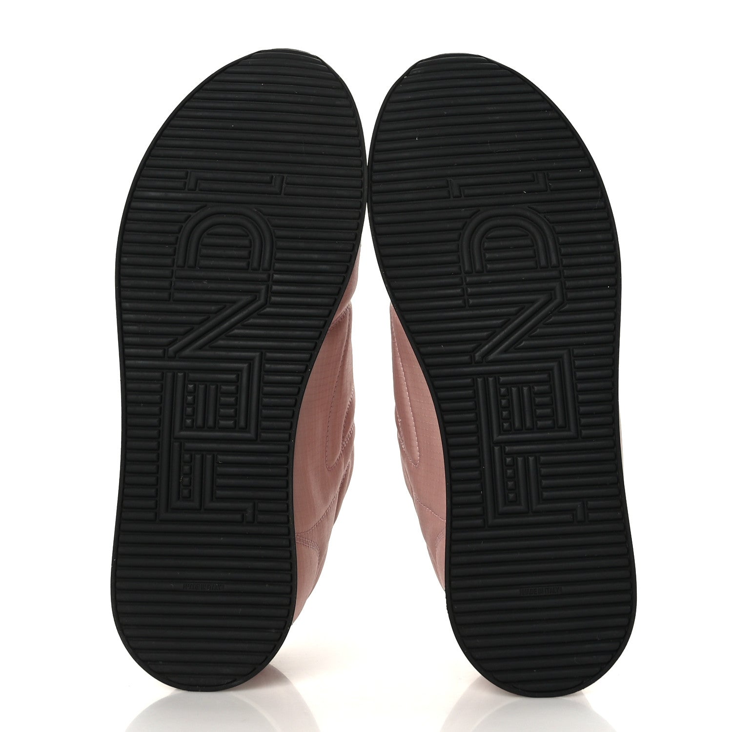 Fendi Nylon FFreedom Sneakers 36.5 White Rosa 5 of 7