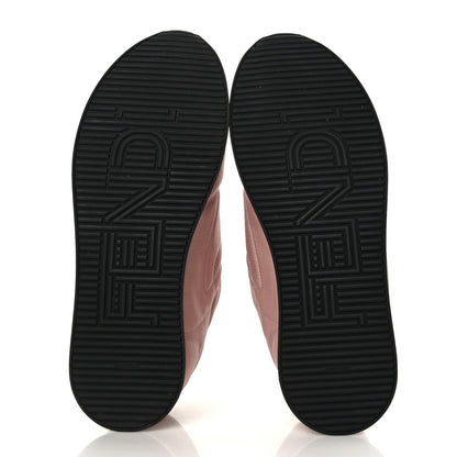 Fendi Nylon FFreedom Sneakers 36.5 White Rosa 5 of 7