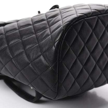 Chanel Lambskin Quilted Small Urban Spirit Backpack Black 5 of 9