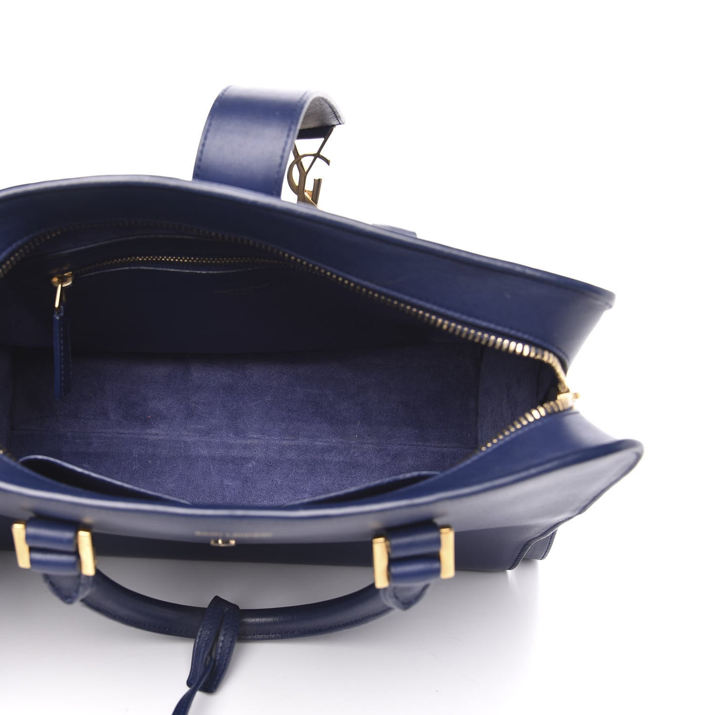 Smooth Calfskin Small Monogram Cabas Navy