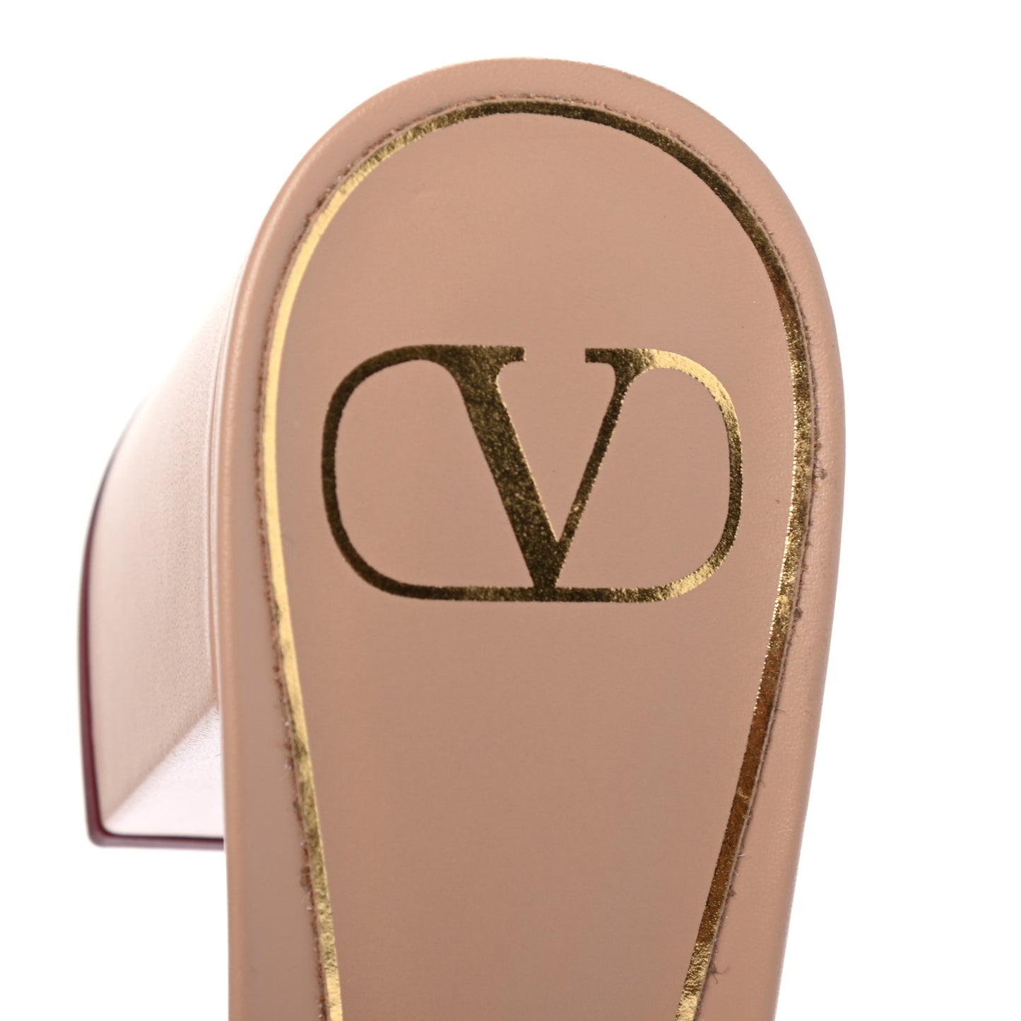Nappa Rope 60mm Slide Sandals 35.5 Rose Cannelle