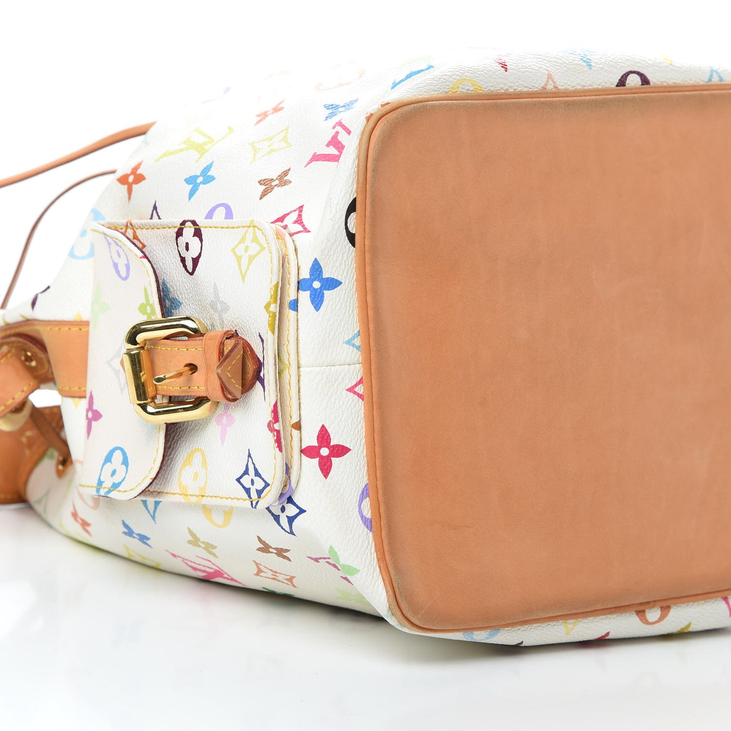 Monogram Multicolor Petit Noe White