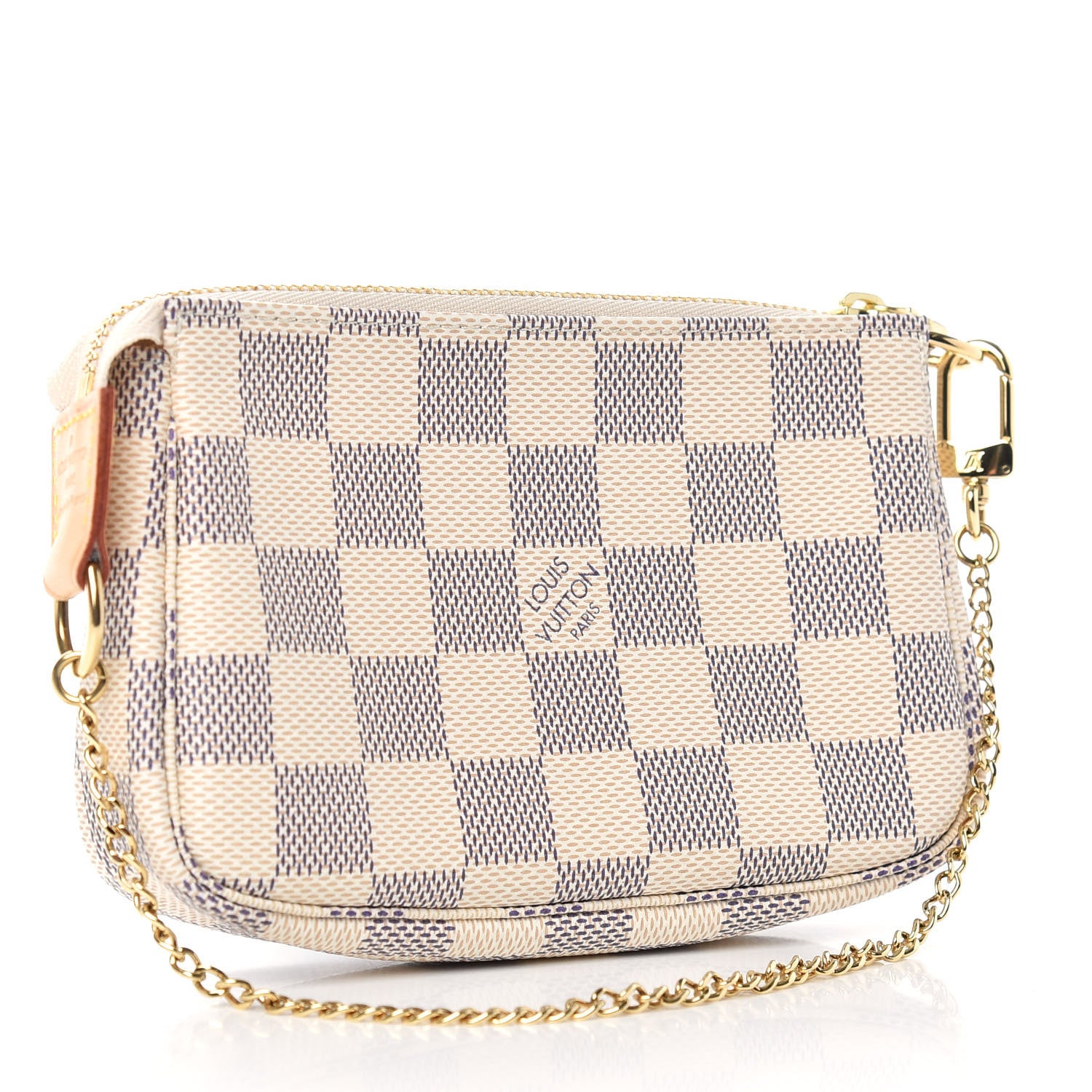 Louis Vuitton Damier Azur Mini Pochette Accessories 3 of 8