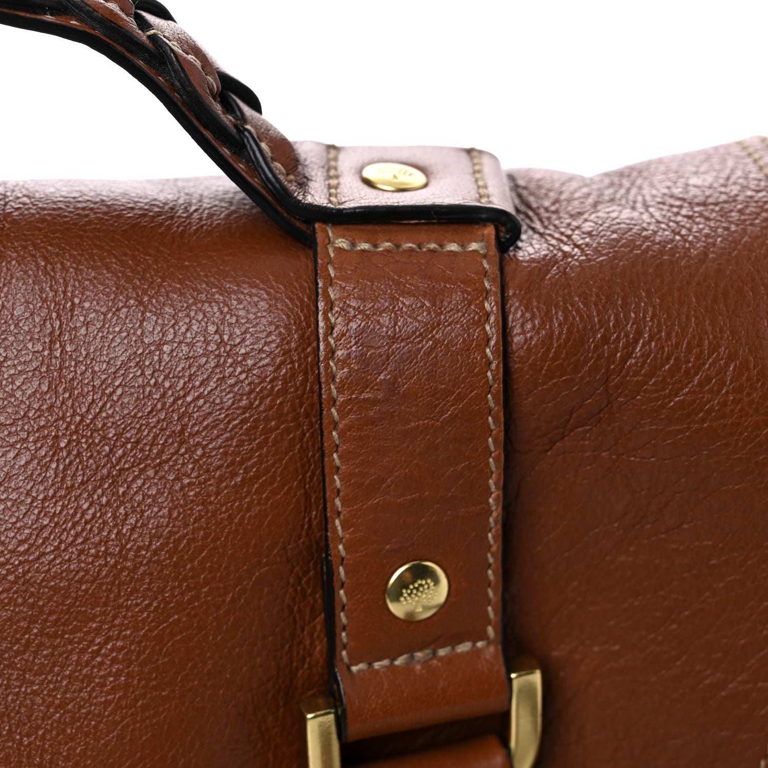 Mulberry Small Grain Calf Medium Alexa Oak 17 of 17