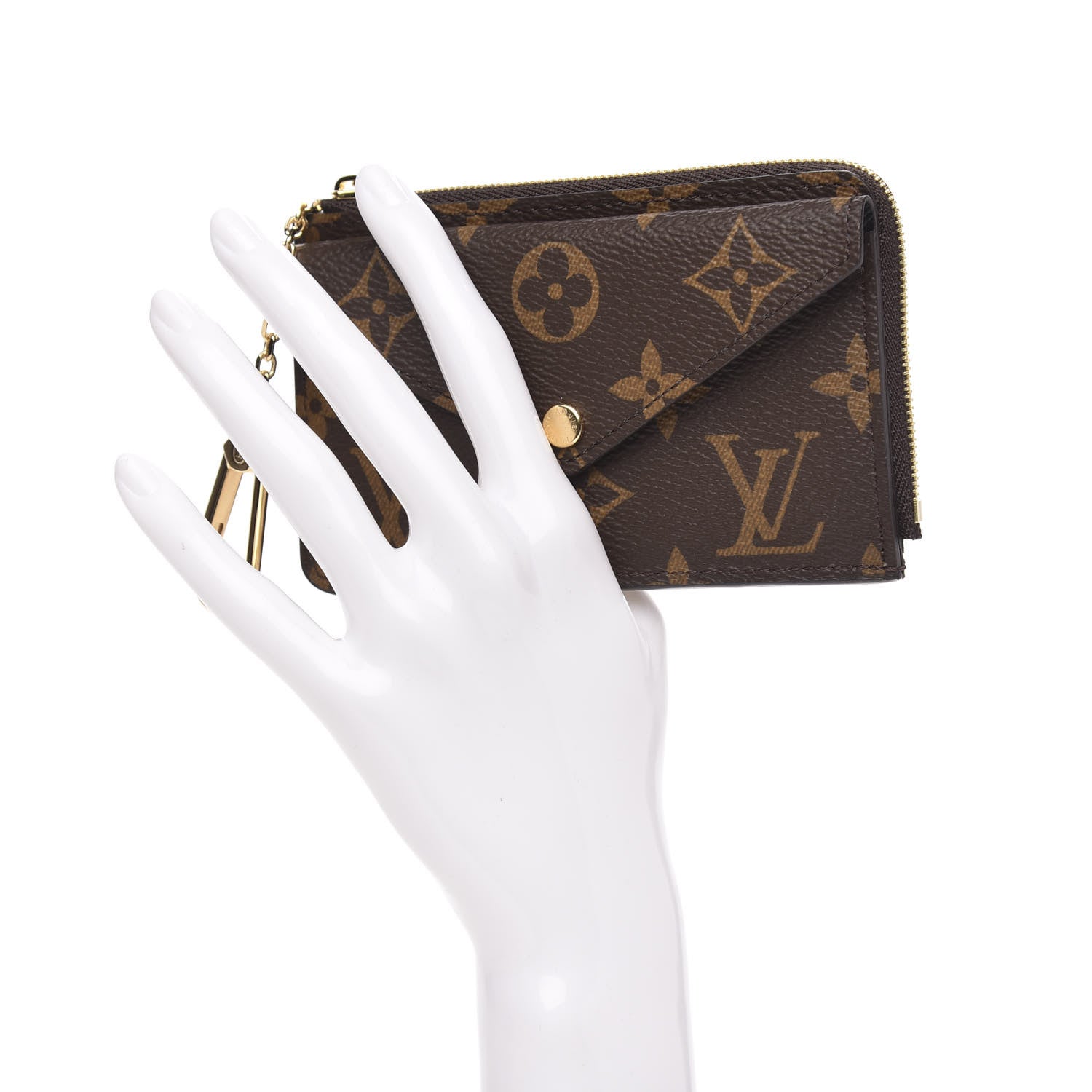 Louis Vuitton Monogram Recto Verso Card Holder Black 2 of 7