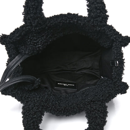Marc Jacobs Polyester Cotton The Teddy Traveler Tote Bag Black 4 of 9