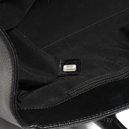 Chanel Calfskin Small Cerf Shopper Tote Black 8 of 8