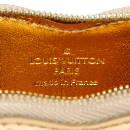 Louis Vuitton Monogram Miroir Heart Coin Purse Gold 6 of 7