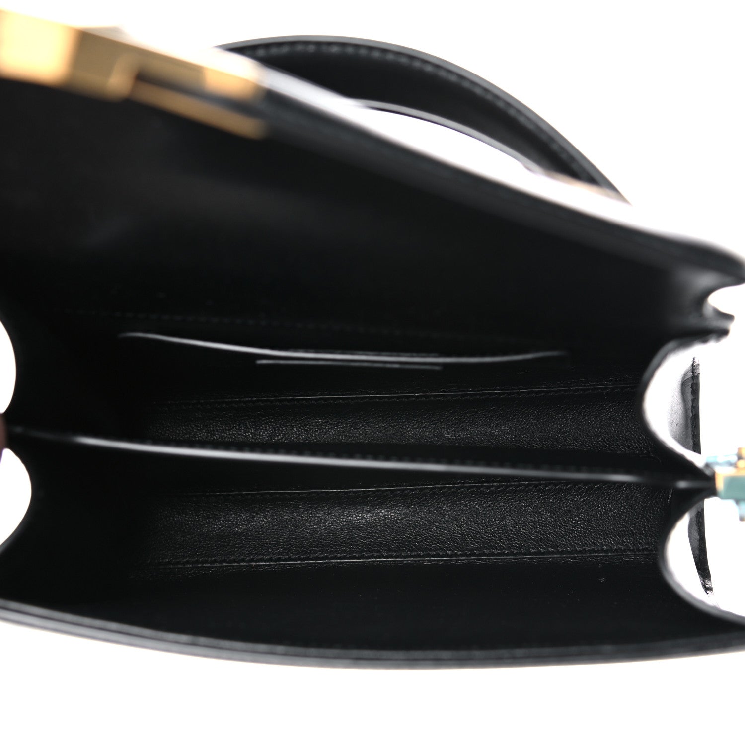 Saint Laurent Canvas Leopard Print Mini Classic Monogram Cassandra Top Handle Black 5 of 10