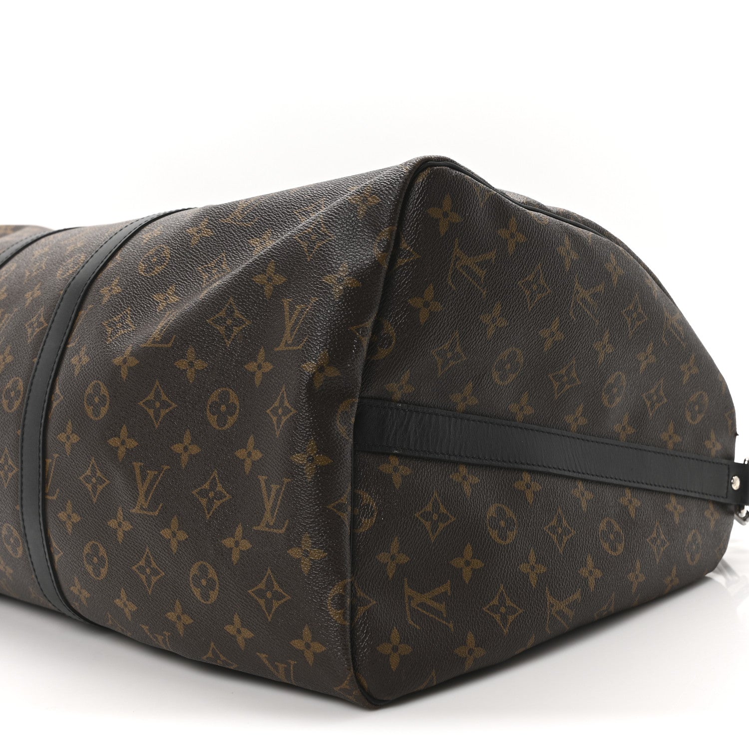 Louis Vuitton Monogram Macassar Keepall Bandouliere 55 8 of 8