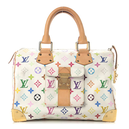 Louis Vuitton Monogram Multicolor Speedy 30 White 1 of 10