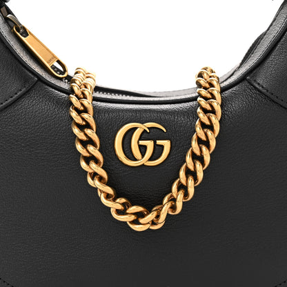 Gucci Goatskin Small Aphrodite Shoulder Bag Black 8 of 10