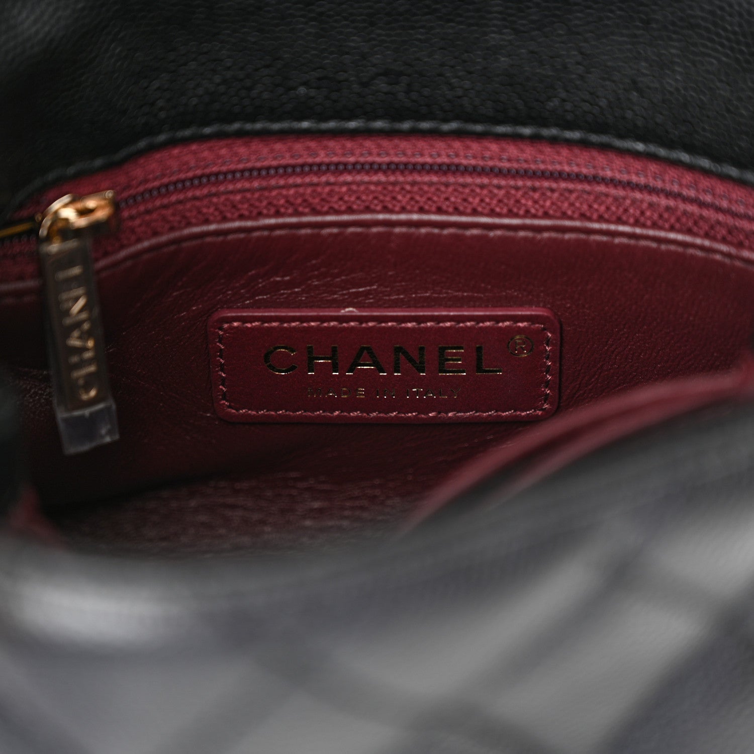 Chanel Caviar Quilted Extra Mini Coco Handle Flap Black 6 of 12