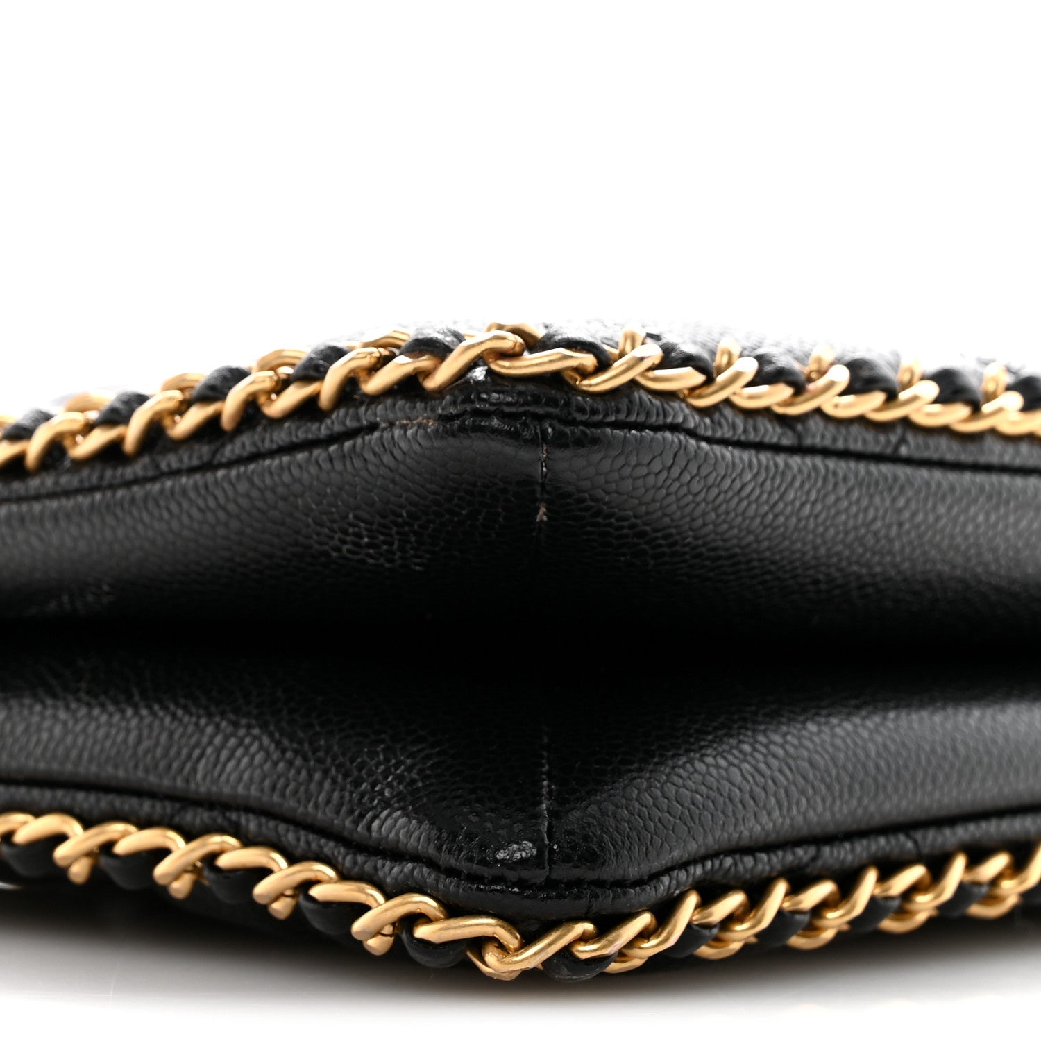 Chanel Caviar Quilted Mini Never Ending Chain Tote Black 9 of 11