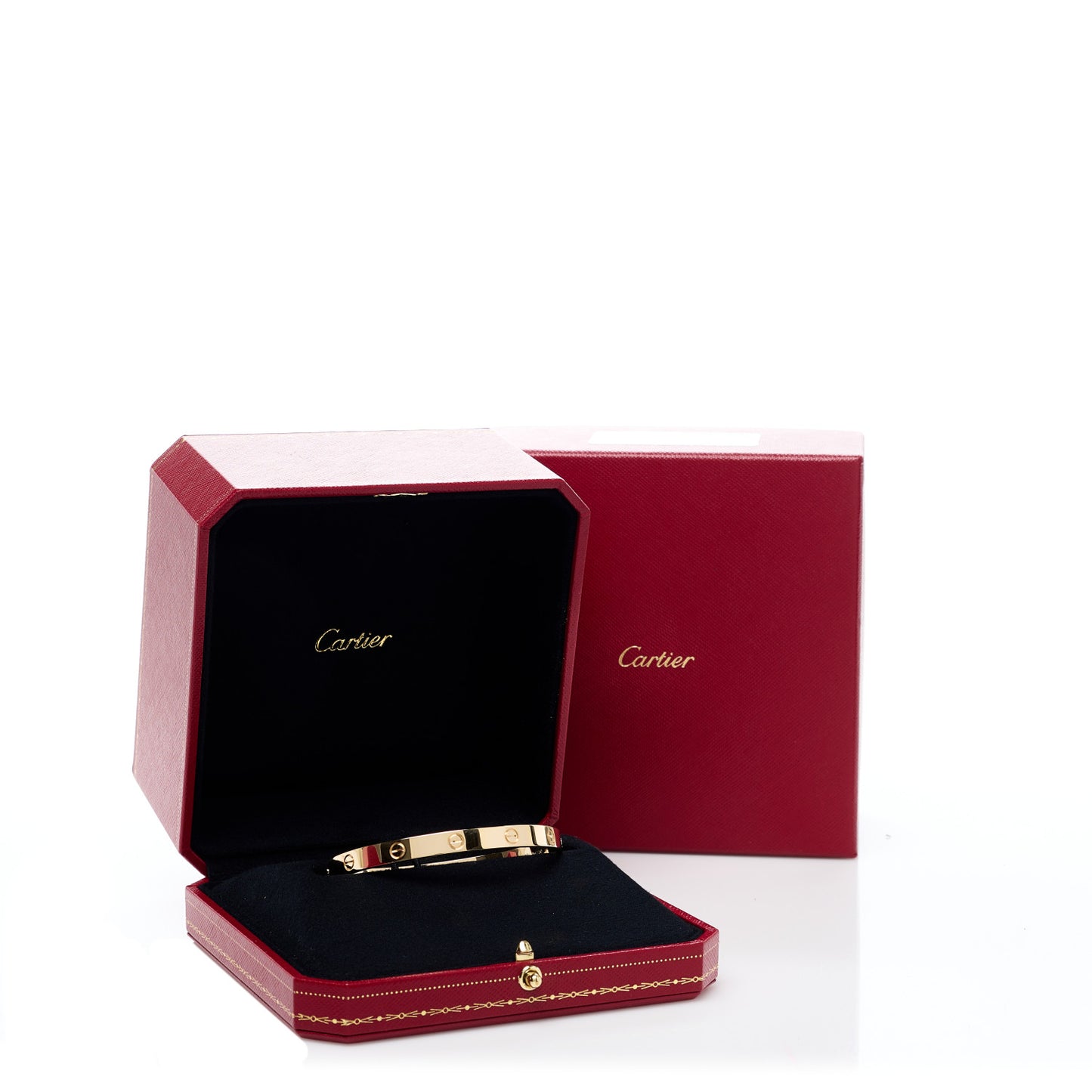 18K Yellow Gold LOVE Bracelet 19