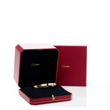 Cartier 18K Yellow Gold LOVE Bracelet 19 6 of 6