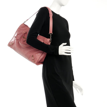 Balenciaga Agneau Giant 12 Rose Gold Hardware City Rose Bruyere 2 of 10