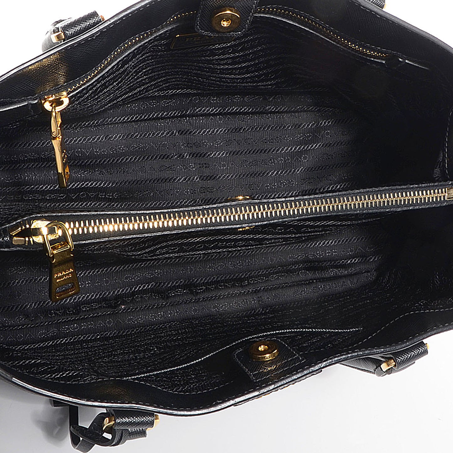 Saffiano Lux Small Tote Nero Black