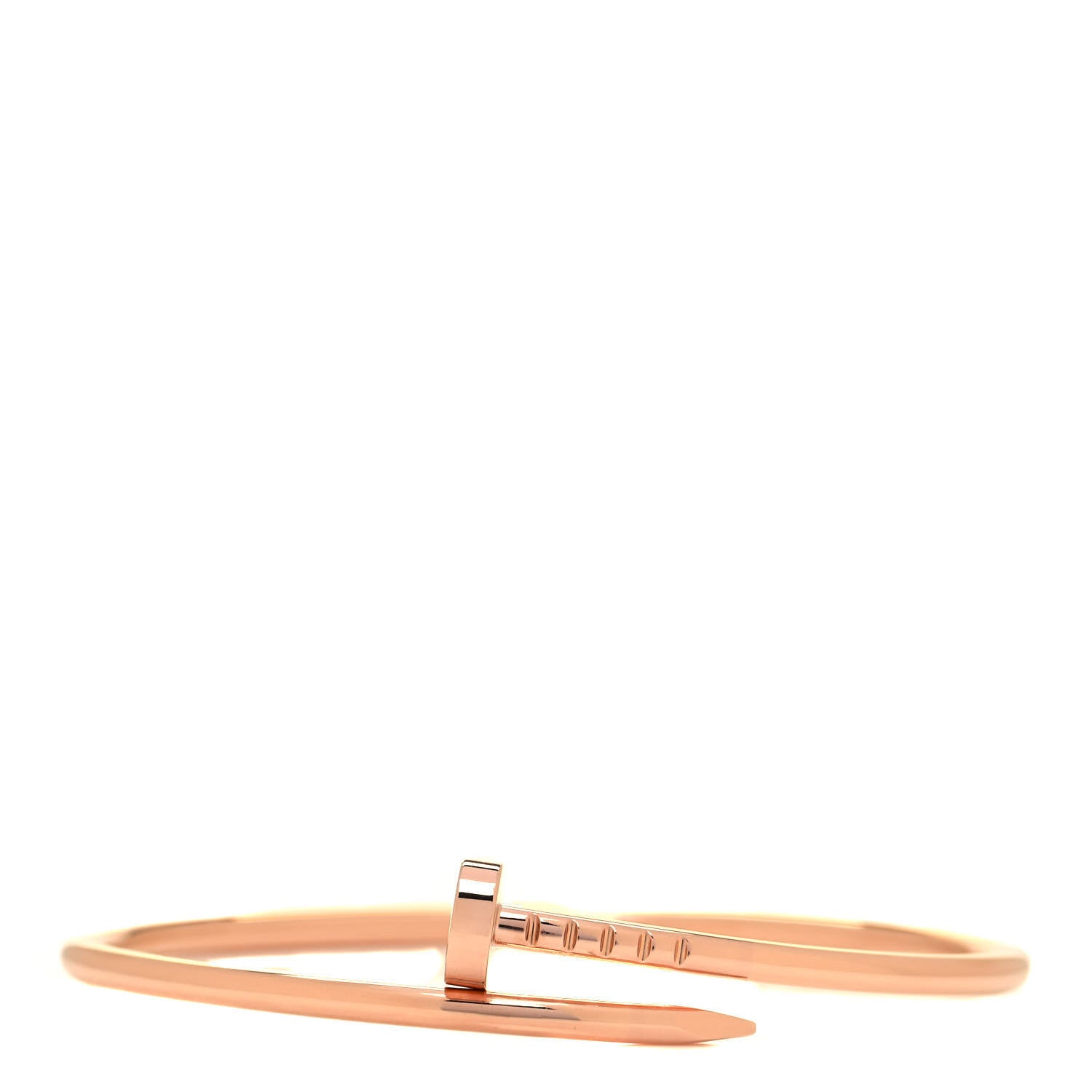 Cartier 18K Pink Gold Small Juste Un Clou Bracelet 15 1 of 5