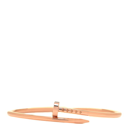 Cartier 18K Pink Gold Small Juste Un Clou Bracelet 15 1 of 5