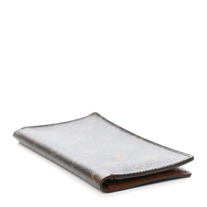 Louis Vuitton Monogram Porte Valeurs Checkbook Wallet 3 of 4