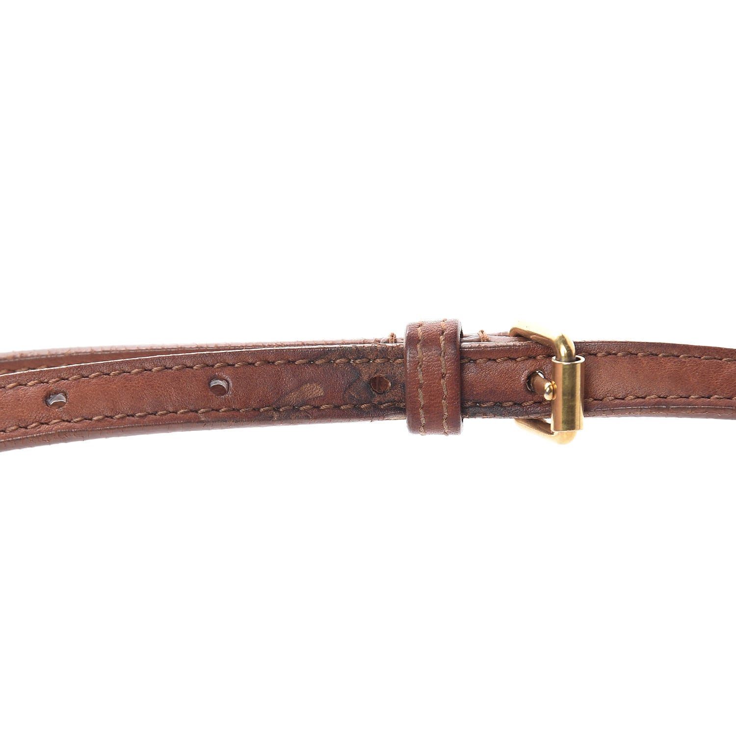 Saint Laurent Calfskin Whipstitch Toy Charlotte Messenger Bag Cognac 16 of 21