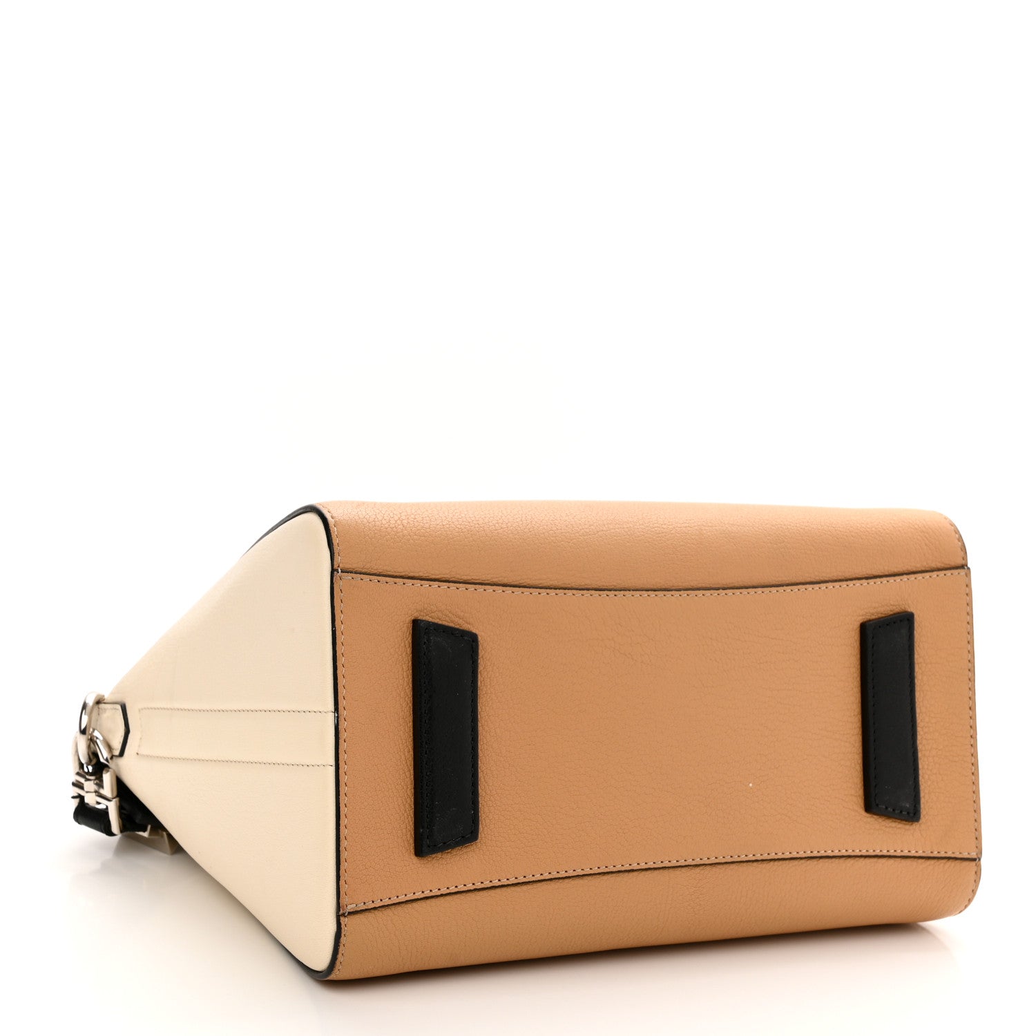 Givenchy Sugar Goatskin Small Bi-Color Antigona Light Beige 4 of 15