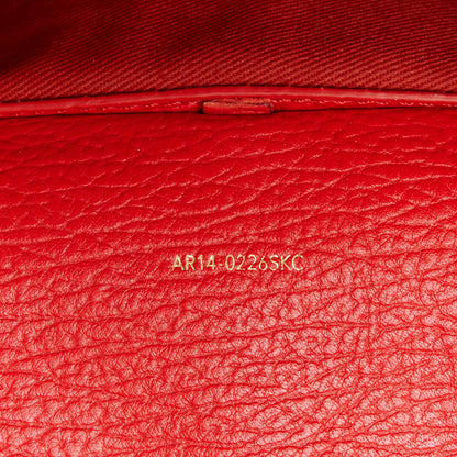 3.1 Phillip Lim Textured Calfskin Mini Pashli Satchel Red 6 of 11