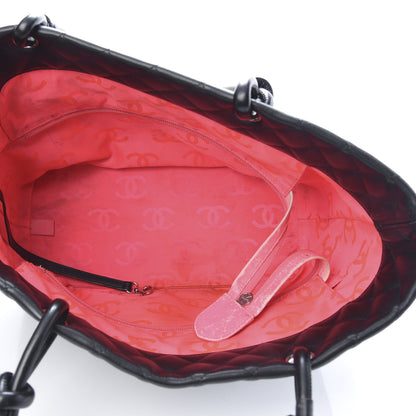 Chanel Calfskin Quilted Large Cambon Tote Black 5 of 18