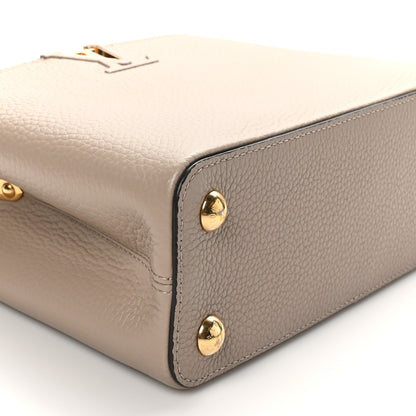 Louis Vuitton Taurillon Capucines BB Galet 9 of 10