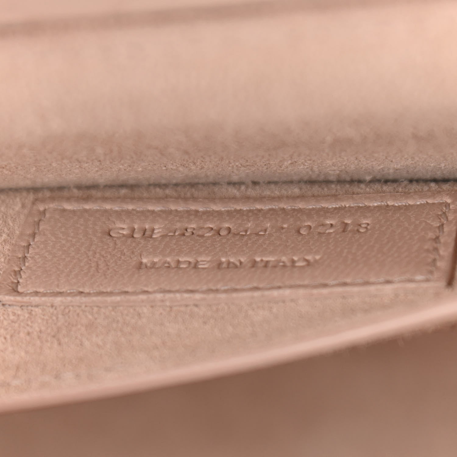 Saint Laurent Calfskin Crocodile Embossed Medium Bellechasse Satchel Powder Pink 6 of 11