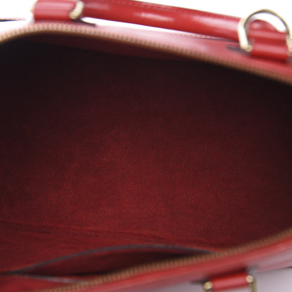 Louis Vuitton Epi Alma PM Castillan Red 4 of 9