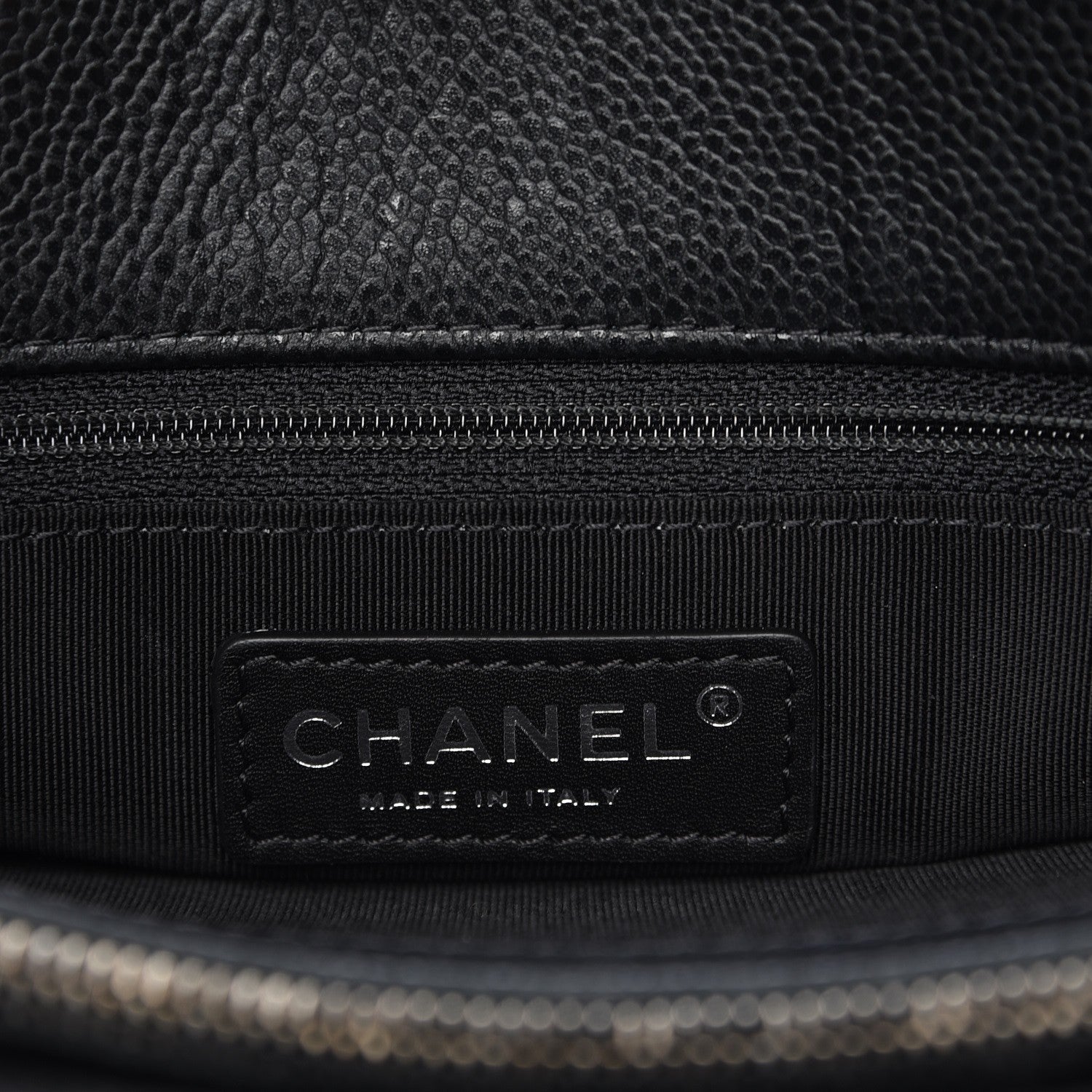Chanel Caviar Quilted City Shopping Tote Black 6 of 8