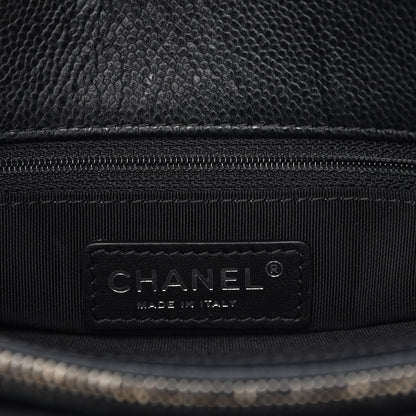 Chanel Caviar Quilted City Shopping Tote Black 6 of 8