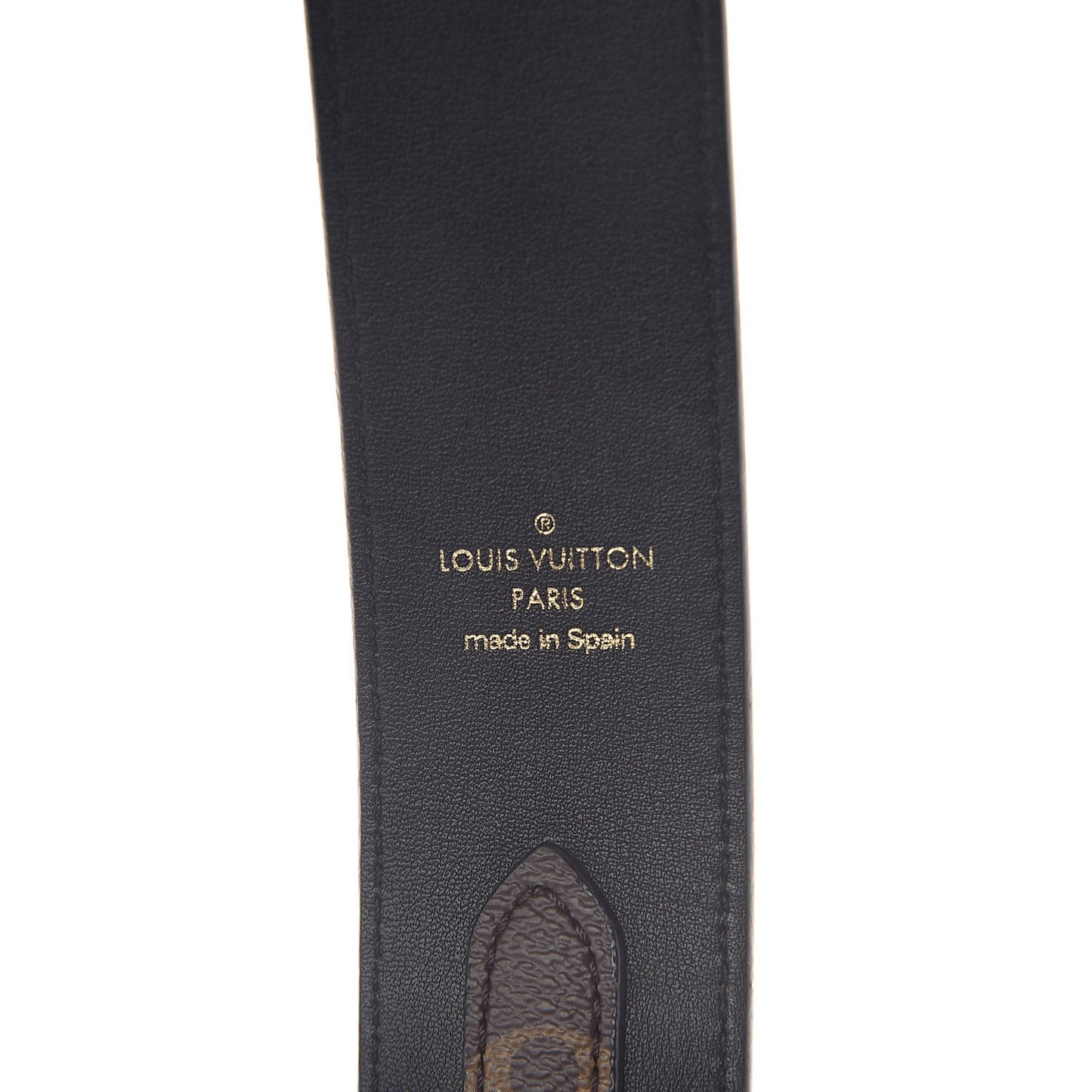 Monogram Bandouliere Shoulder Strap Black