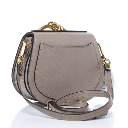Chloe Calfskin Suede Small Nile Bracelet Bag Motty Grey 3 of 11