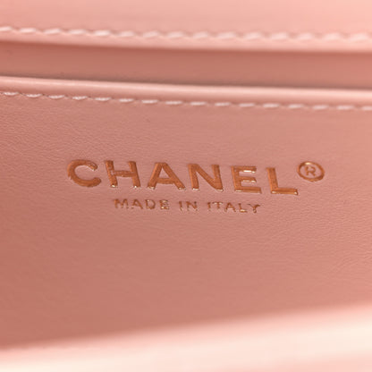 Chanel Calfskin Quilted Mini Perfect Fit Flap Light Pink 6 of 11