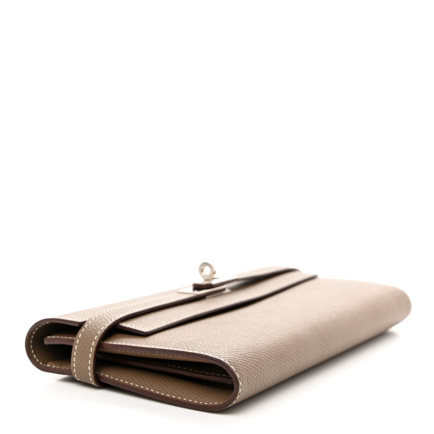 Epsom Kelly Longue Wallet Etoupe