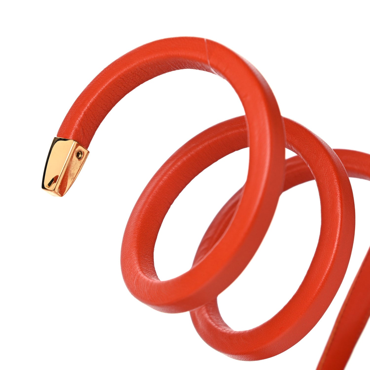 Bottega Veneta Nappa Spiral Sandals 40 Orange 9 of 22