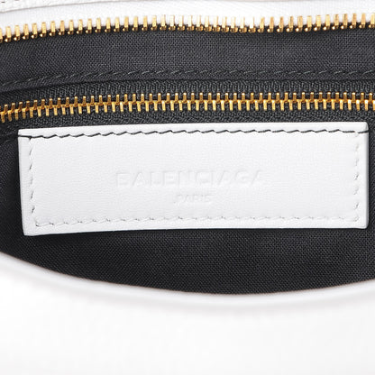 Balenciaga Chevre Gold Metallic Edge Hardware City White 7 of 8