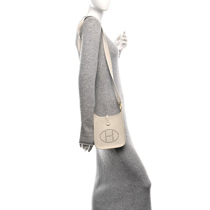 Hermes Taurillon Clemence Evelyne TPM Craie 2 of 11