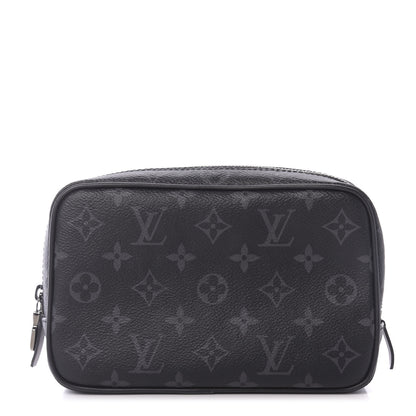 Louis Vuitton Monogram Eclipse Toilet Pouch PM 1 of 9