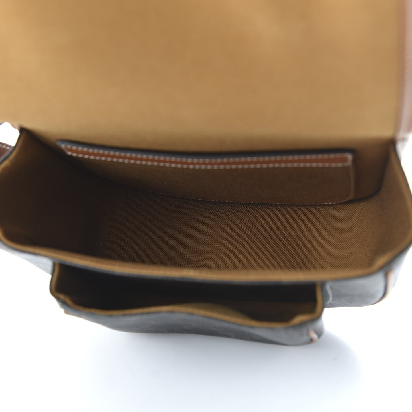 Triomphe Canvas Medium Folco Bag Tan