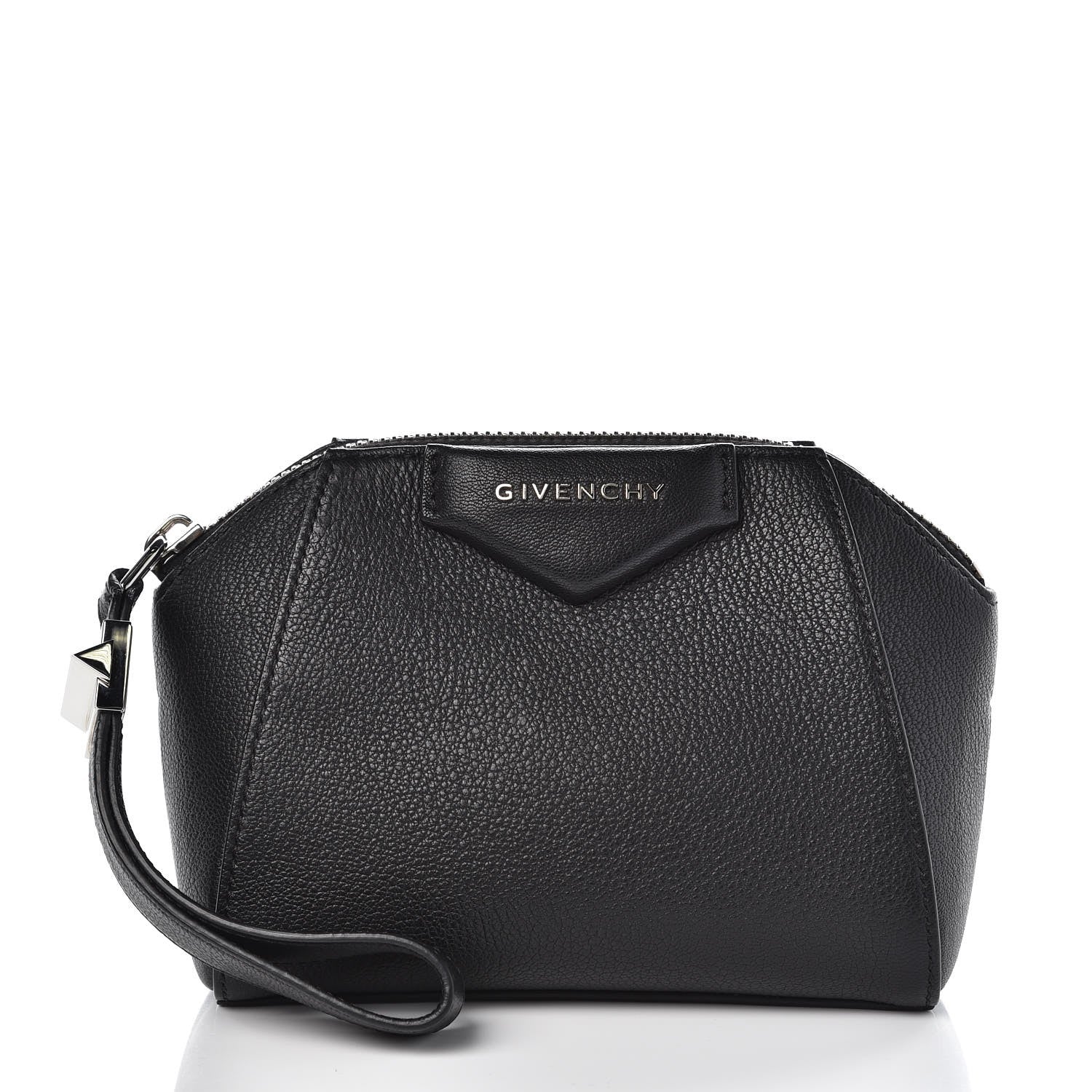 Givenchy Sugar Goatskin Small Antigona Beauty Wristlet Black 1 of 7