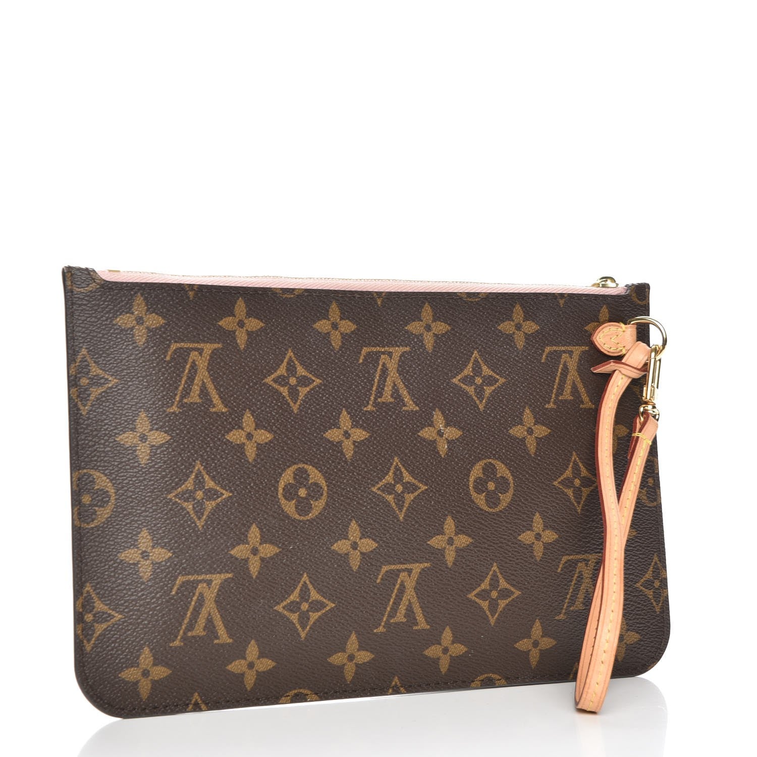 Louis Vuitton Monogram Neverfull MM GM Pochette Rose Ballerine 3 of 7