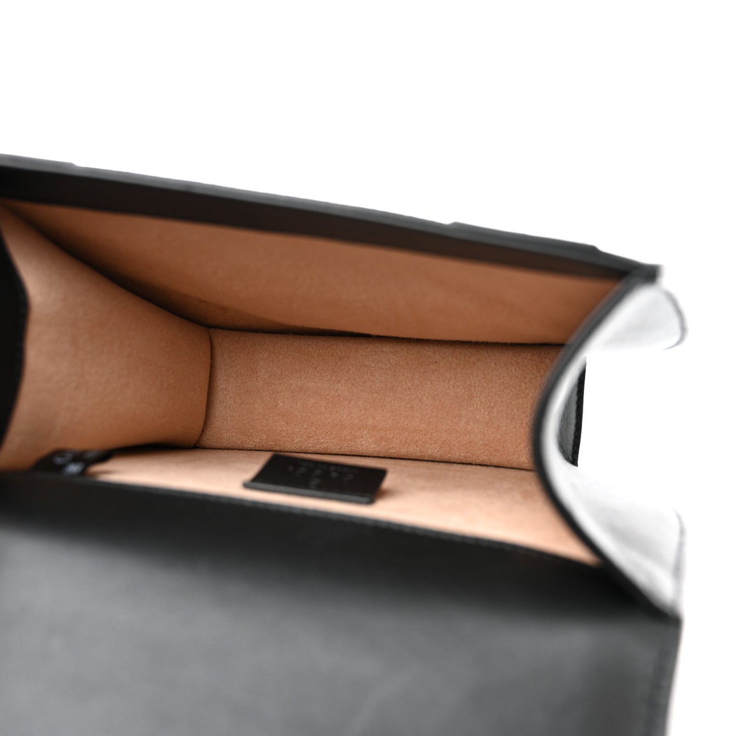 GG Supreme Monogram Small Osiride Shoulder Bag Black Gold