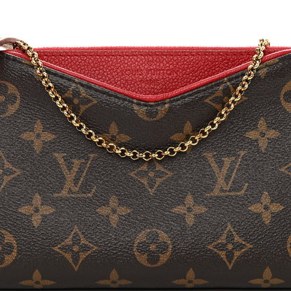 Louis Vuitton Monogram Pallas Clutch Cherry 7 of 9
